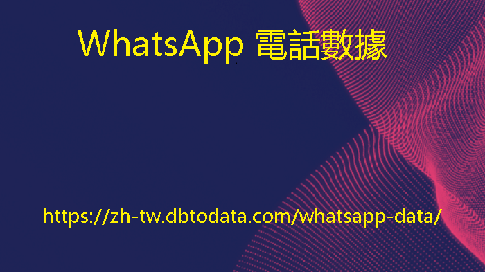 WhatsApp 電話數據